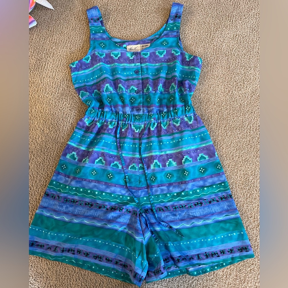 Vintage Kathy Lee Romper